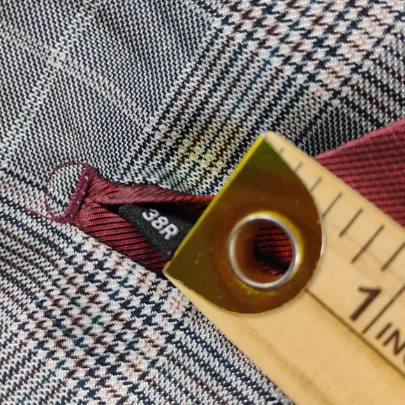 VINCI Sport Coat Men's Size 38R Grey Two-Piece Blazer NWT $359.99